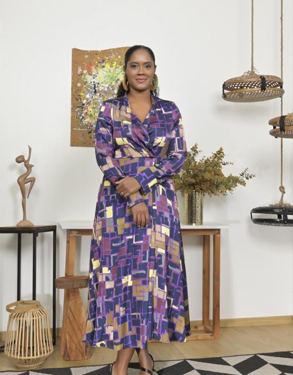ROBE MULTICOLORE